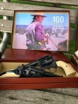 USFA John Wayne Double D .45 Colt SAA 4 3/4 Single Action Army US Firearms 4.75 Consecutive Pair NIB with Holster and Belt - 12 of 15
