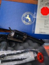 Colt SAA 45 4 3/4 with BP Frame Texas Shipped Factory Letter Custom Shop Black Powder Frame 4.75 P2840 3rd 2005 model - 3 of 15