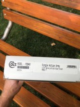 Colt SAA 45 4 3/4 with BP Frame Texas Shipped Factory Letter Custom Shop Black Powder Frame 4.75 P2840 3rd 2005 model - 7 of 15