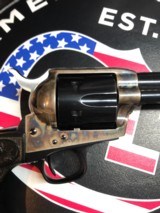 Colt SAA 45 4 3/4 with BP Frame Texas Shipped Factory Letter Custom Shop Black Powder Frame 4.75 P2840 3rd 2005 model - 12 of 15