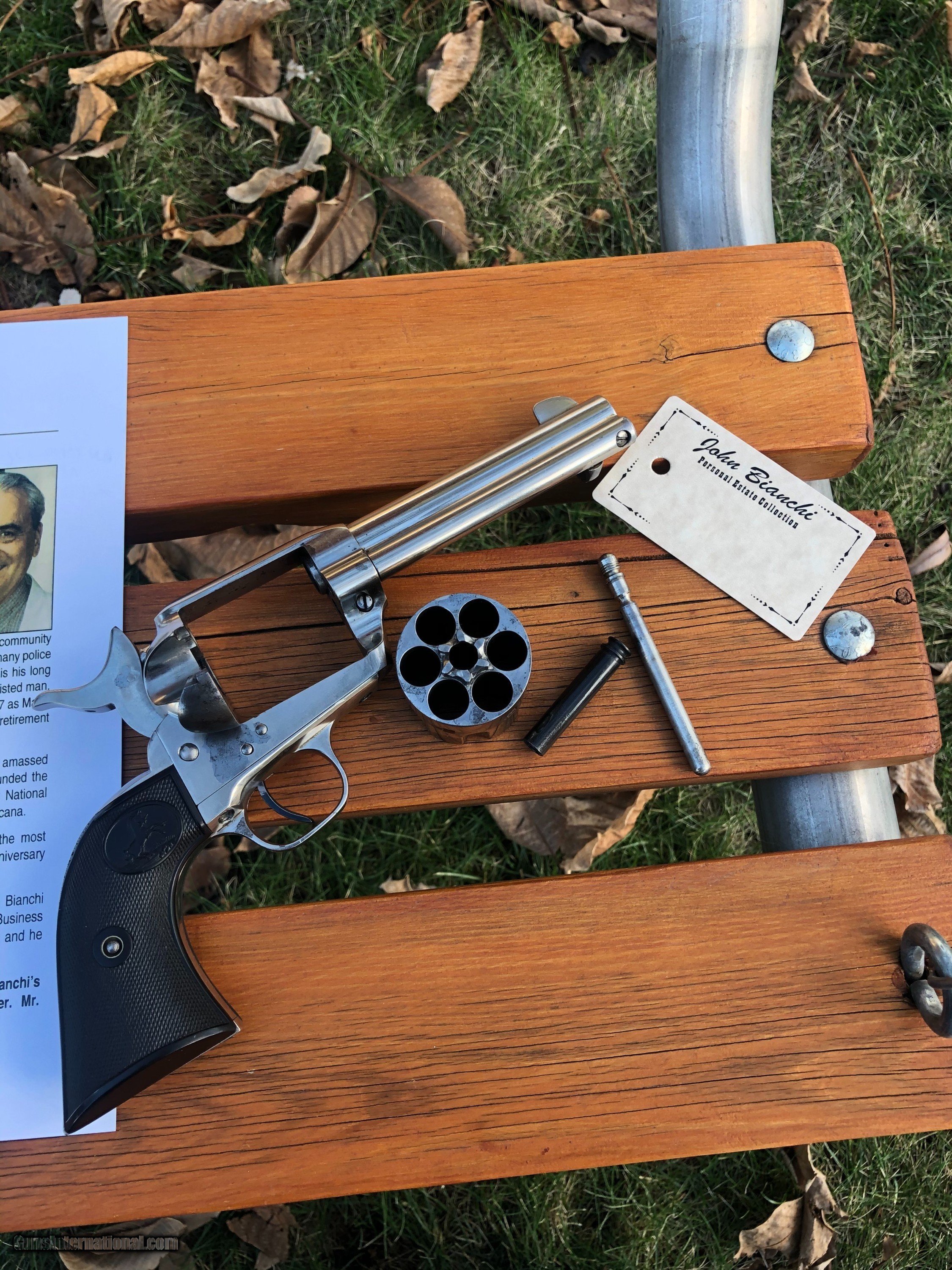 Colt SAA 1st Generation 45 Nickel 4 3/4