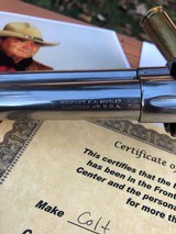 Colt SAA 1st Generation 45 Nickel 4 3/4" made 1940 Single Action Army Museum Piece Out of John Bianchi Collection Rare and Nice! - 5 of 15