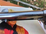 Colt SAA 1st Generation 45 Nickel 4 3/4" made 1940 Single Action Army Museum Piece Out of John Bianchi Collection Rare and Nice! - 4 of 15