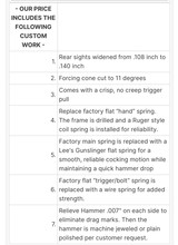 USFA Rodeo 45 All US 4 3/4” Lowered Hammer model Custom Competition - 15 of 15