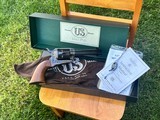 USFA PreWar 45 Colt Single Action 4 3/4 Casehardened 4.75 Armory Blue - Image 3 of 15