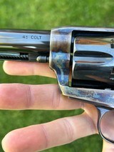 USFA PreWar 45 Colt Single Action 4 3/4 Casehardened 4.75 Armory Blue - Image 14 of 15