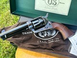 USFA PreWar 45 Colt Single Action 4 3/4 Casehardened 4.75 Armory Blue - Image 2 of 15