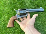 USFA PreWar 45 Colt Single Action 4 3/4 Casehardened 4.75 Armory Blue - Image 11 of 15
