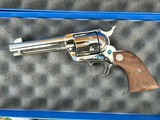 Colt SAA 45 Nickel Special Long Branch Edition 4 3/4” New in Box all Paperwork - Image 5 of 15