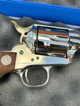 Colt SAA 45 Nickel Special Long Branch Edition 4 3/4” New in Box all Paperwork - Image 8 of 15