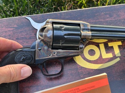 Colt SAA 45 4 3/4 1978 with box Beautiful - Image 4 of 15