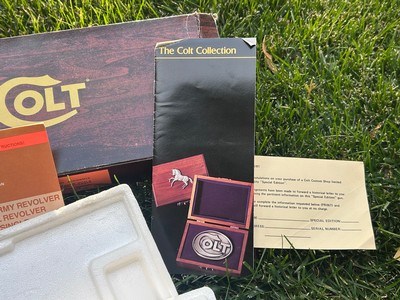 Colt SAA 45 4 3/4 1978 with box Beautiful - Image 3 of 15