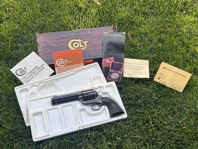 Colt SAA 45 4 3/4 1978 with box Beautiful - Image 2 of 15