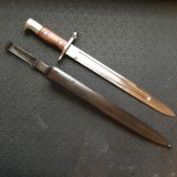 US Krag Rifle Bayonet and Sheath - 3 of 4