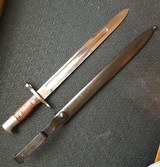 US Krag Rifle Bayonet and Sheath - 4 of 4