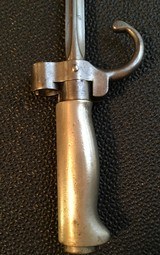 1886 French Lebel Bayonet and Scabbard - 3 of 4