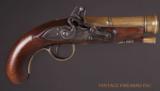 Wheeler of London Pistol - FLINTLOCK BLUNDERBUSS CLOAK PISTOL, ca 1780's - 2 of 9