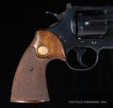 Colt Python .357 Revolver - 1961 W/BOX AND PAPERS, 99% FACTORY CONDITION - 5 of 7
