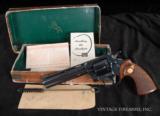 Colt Python .357 Revolver - 1961 W/BOX AND PAPERS, 99% FACTORY CONDITION - 2 of 7