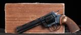 Colt Python .357 Revolver - 1961 W/BOX AND PAPERS, 99% FACTORY CONDITION - 1 of 7