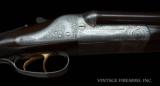Charles Lancaster 20 Bore – SLE, 2 BARREL SET AWESOME MAKERS CASE W/LABELS, 1898, WOW! - 4 of 25