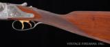 Charles Lancaster 20 Bore – SLE, 2 BARREL SET AWESOME MAKERS CASE W/LABELS, 1898, WOW! - 8 of 25