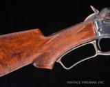 Marlin 1893 DELUXE RIFLE – FACTORY ENGRAVED NO. 1 PATTERN, CHECKERED XXX WOOD - 7 of 25
