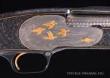 Winchester Model 42 – CUSTOM UPGRADE, ANGELO BEE, RAISED GOLD INLAYS, 3X WOOD
- 11 of 21