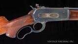 Winchester Model 71, .348 WINCHESTER DELUXE RIFLE 97% FACTORY FINISHES, PRE-WAR! - 12 of 21
