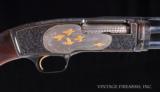 Winchester Model 42 – CUSTOM UPGRADE, ANGELO BEE, RAISED GOLD INLAYS, 3X WOOD - 10 of 23