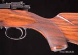 Paul Jaeger Custom Mauser – 7 x 57, DETACHABLE JAEGER MOUNTS, ENGRAVED W/GOLD, AS NEW - 5 of 26