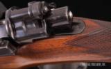 Paul Jaeger Custom Mauser – 7 x 57, DETACHABLE JAEGER MOUNTS, ENGRAVED W/GOLD, AS NEW - 20 of 26