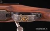 Paul Jaeger Custom Mauser – 7 x 57, DETACHABLE JAEGER MOUNTS, ENGRAVED W/GOLD, AS NEW - 24 of 26