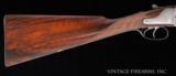 Charles Lancaster 12 Bore – BACK-ACTION SIDELOCK EJECTOR, ASSISTED OPENER, ANTIQUE, NICE! - 7 of 22