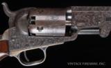 COLT MODEL 1849 POCKET PERCUSSION REVOLVER FINE CASED, ENGRAVED colt 1849 pistol - 9 of 18