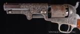 COLT MODEL 1849 POCKET PERCUSSION REVOLVER FINE CASED, ENGRAVED colt 1849 pistol - 7 of 18