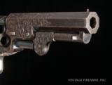 COLT MODEL 1849 POCKET PERCUSSION REVOLVER FINE CASED, ENGRAVED colt 1849 pistol - 15 of 18