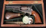 COLT MODEL 1849 POCKET PERCUSSION REVOLVER FINE CASED, ENGRAVED colt 1849 pistol - 2 of 18