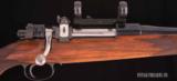Paul Jaeger Custom Mauser – 7 x 57, DETACHABLE JAEGER MOUNTS, ENGRAVED W/GOLD, AS NEW - 11 of 25