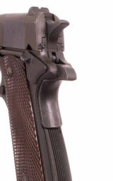Remington Rand 1911A1 .45 ACP – U.S. ARMY, 97%, 1943, ALL ORIGINAL, vintage firearms inc - 11 of 25