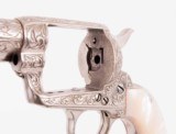 Colt Frontier Six-Shooter .44-40 – 1889, NICKEL, PEARL, ENGRAVED, ANTIQUE - vintage firearms inc - 19 of 20