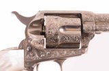 Colt Frontier Six-Shooter .44-40 – 1889, NICKEL, PEARL, ENGRAVED, ANTIQUE - vintage firearms inc - 12 of 20
