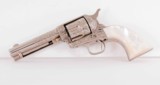 Colt Frontier Six-Shooter .44-40 – 1889, NICKEL, PEARL, ENGRAVED, ANTIQUE - vintage firearms inc - 2 of 20