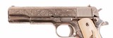 Remington-Rand 1911 – ENGRAVED, NICKEL, IVORY vintage firearms inc - 6 of 16
