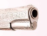 Remington-Rand 1911 – ENGRAVED, NICKEL, IVORY vintage firearms inc - 8 of 16