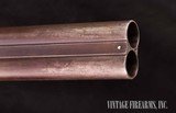 W & C Scott and Sons 12ga–HAMMER GUN, 1882 ANTIQUE GREAT STOCK DIMENSIONS, NICE!
vintage firearms inc - 17 of 22