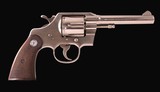 Colt Official Police – FACTORY INSCRIBED, NICKEL, COLT LETTER, 99%, vintage firearms inc - 2 of 21