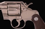 Colt Official Police – FACTORY INSCRIBED, NICKEL, COLT LETTER, 99%, vintage firearms inc - 7 of 21