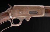 Marlin Model 1893 .38-55 – DELUXE, ENGRAVED, SPECIAL ORDER, ANTIQUE, vintage firearms inc - 9 of 23