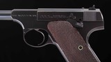 Colt Woodsman .22LR – TARGET MODEL, 1937, AWESOME 99.5%, vintage firearms inc - 3 of 11